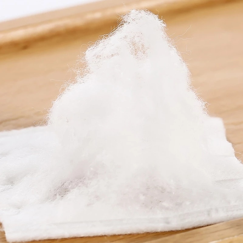 Túi 222 Miếng Bông Cotton Không Dệt Mềm Mại Hai Mặt Dùng Một Lần Chăm Sóc Da Mặt/Trang Điểm Cho Nữ