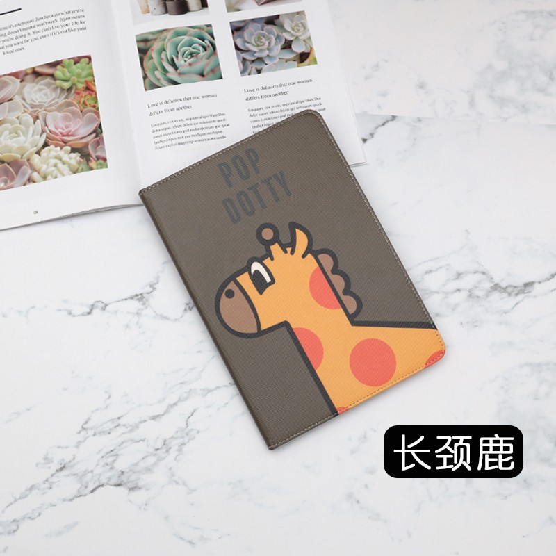 Fast Sleep Wake up Cute Cartoon Pattern PU Leather case For iPad air 1 2 | BigBuy360 - bigbuy360.vn