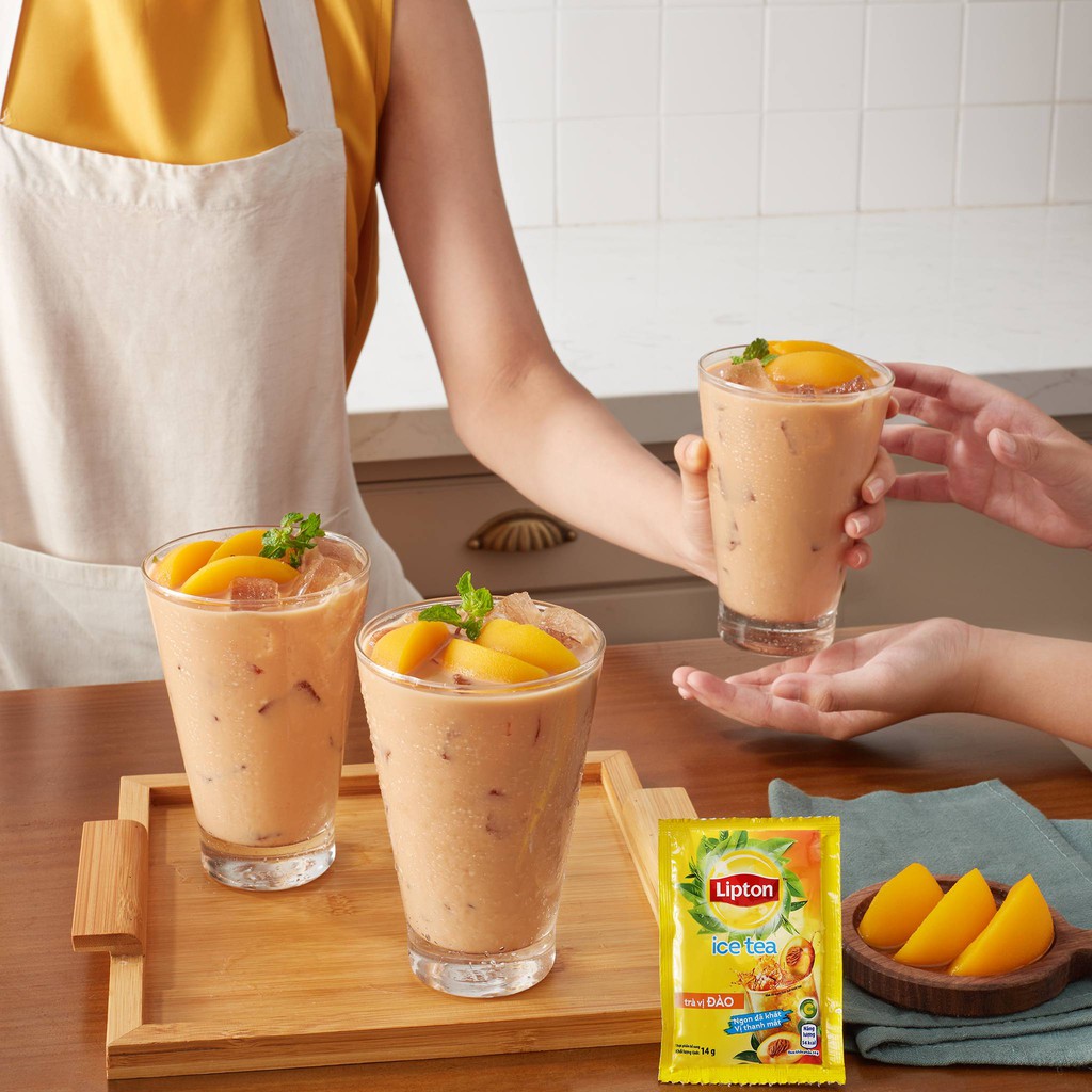 Lipton Đào Chanh hòa tan_224g