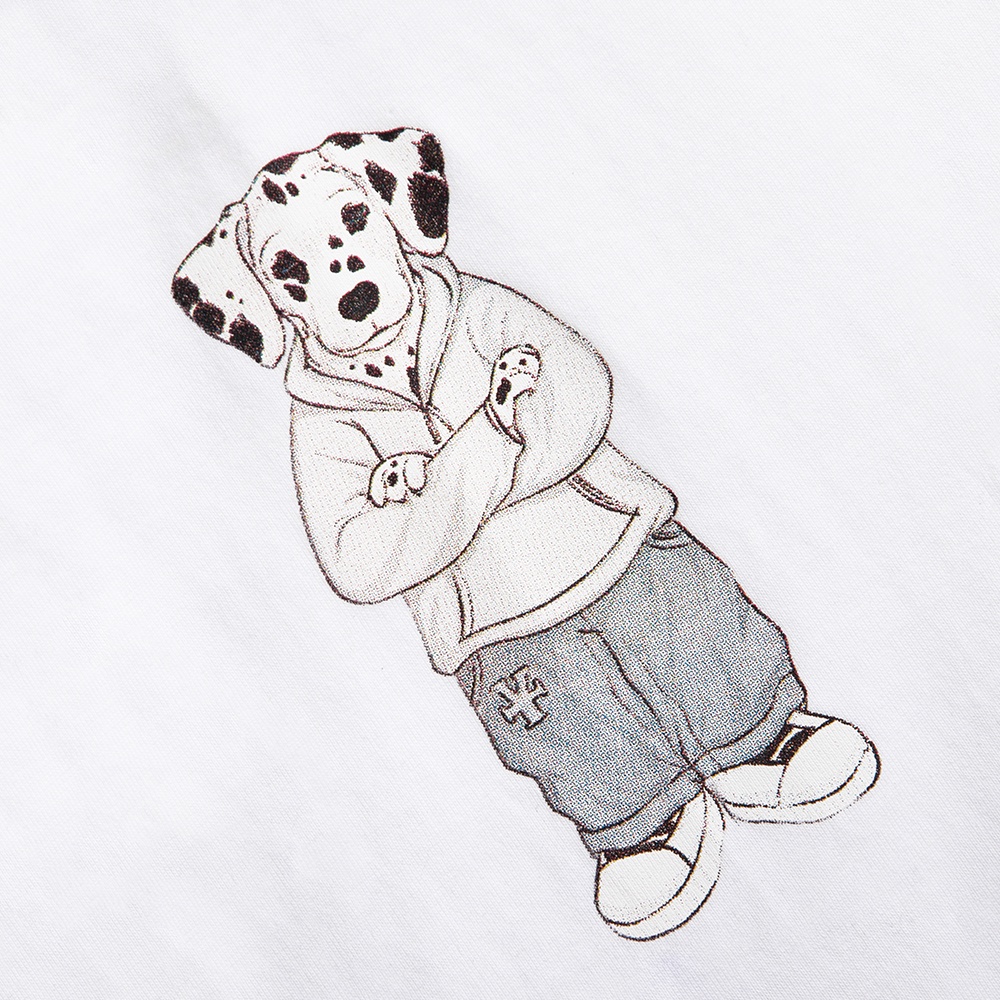 DirtyCoins Áo thun Puppies Hangouts T-shirt - White
