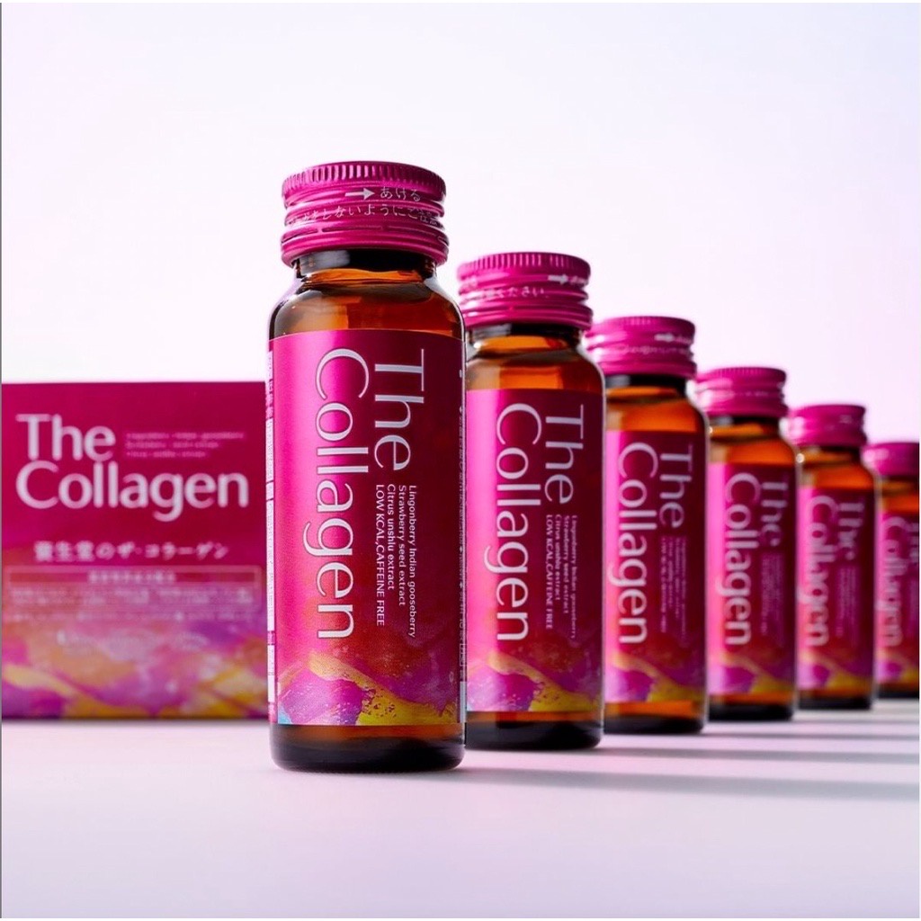 Nước Uống The Collagen,The Collagen EXR Shiseido  Hộp 10 Lọ Dạng Nước Nhật Bản