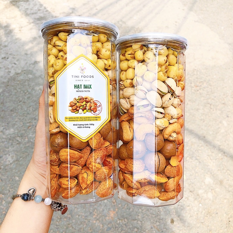 Mix 5 Loại Hạt Dinh Dưỡng Cao Cấp Tini Foods 500g