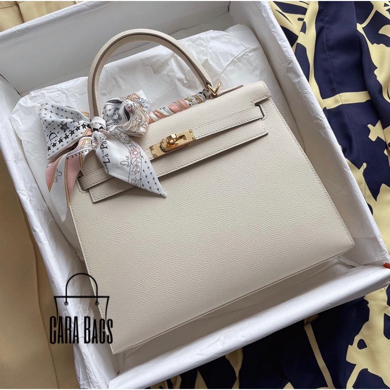 ( Có Sẵn ) Túi xách nữ Hermes Kelly HM Kelly size 25cm da thật cao cấp
