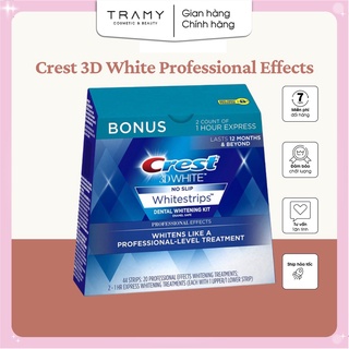 Miếng dán làm trắng răng Crest 3D White Professional Effects Chính của Mỹ