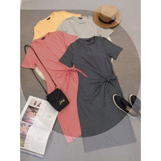 Đầm f&f xoắn eo