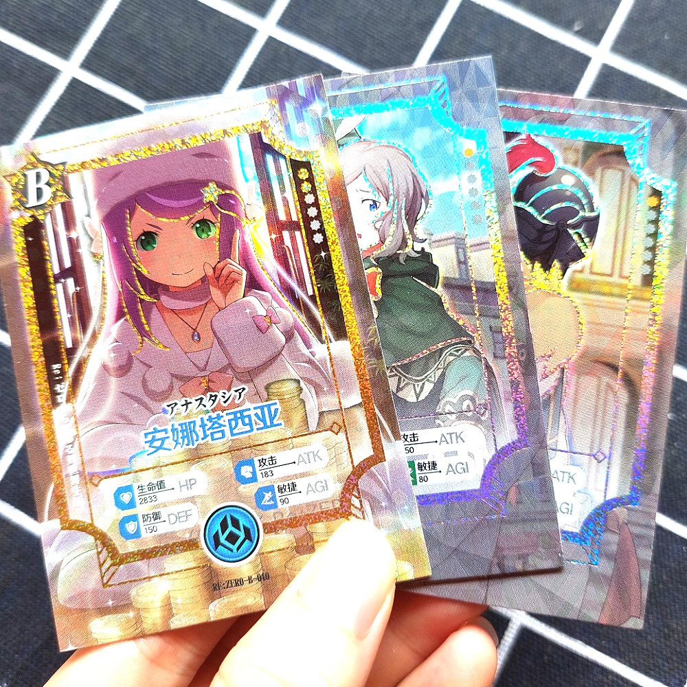 Set 3 Thẻ Nhân Phẩm Anime Re:Zero