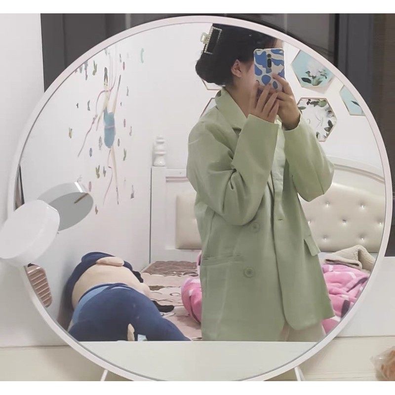 (Mẫu mới)(Sẵn xanh)Áo vest/áo blazer nữ siêu phẩm màu sắc trẻ trung phong cách Hàn Quốc(kèm ảnh thật) | BigBuy360 - bigbuy360.vn