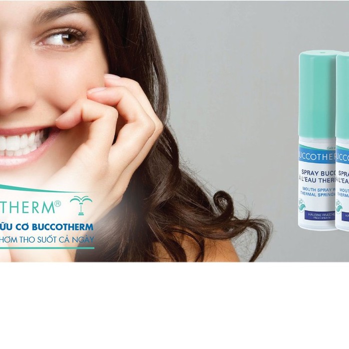 Xịt thơm miệng Hữu Cơ Buccotherm 15 ml nhập khẩu Pháp