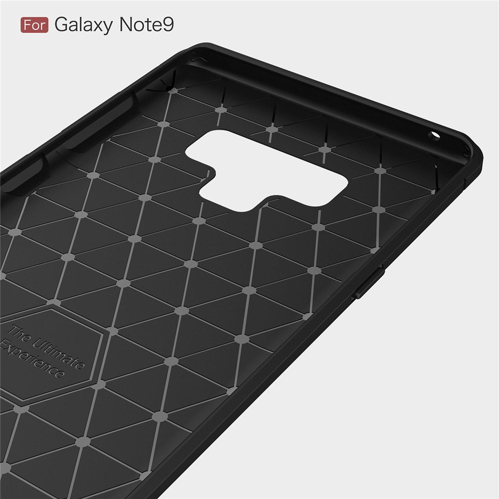 Ốp điện thoại TOPEWON dẻo sợi carbon thời trang cho Samsung Galaxy Note 9