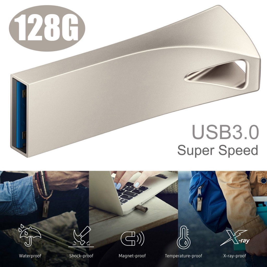 1 USB 3.0 Dung Lượng 128GB Thiết Kế Mới ☆Gogohomemall
