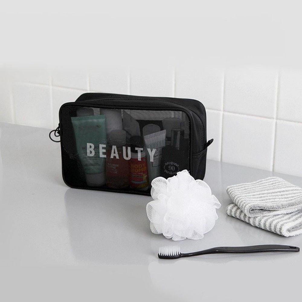 Túi Lưới Đựng Mỹ Phẩm Đa Năng Thời Trang Cho Nam Và Nữ