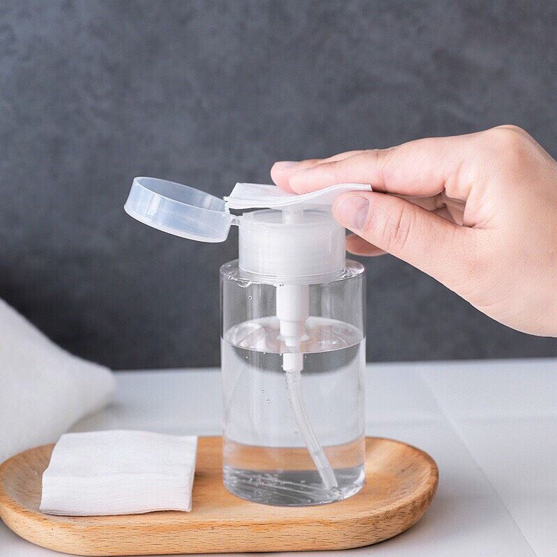 Bình Nắp Nhấn Đựng Nước Tẩy Trang Siêu Tiện Dụng - 150ml/100ml/200ml