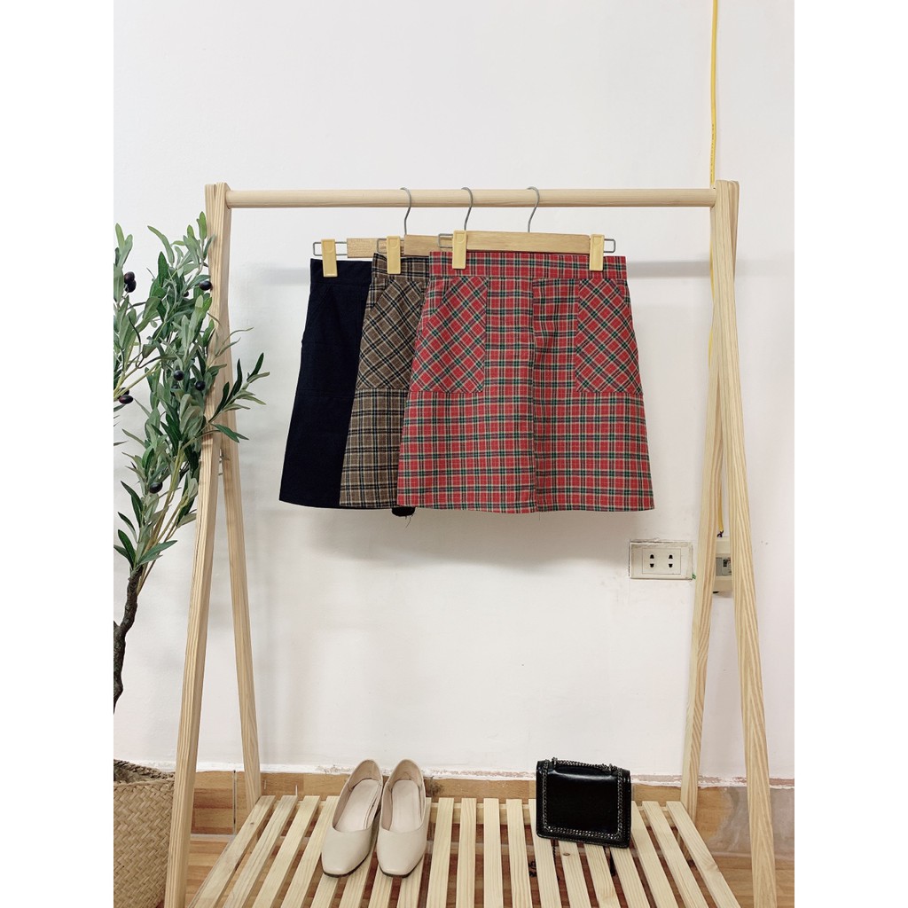 [Mã FAGREAT55 giảm tới 50K đơn 250K] Chân váy chữ A 2 túi vuông | BigBuy360 - bigbuy360.vn