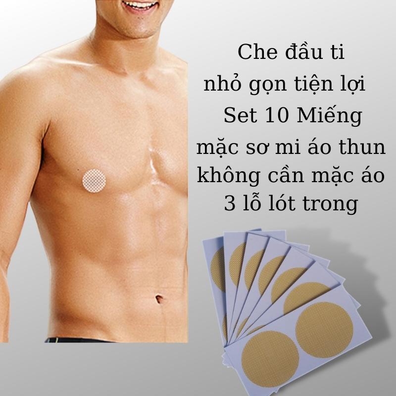 Miếng Dán Che Đầu Ti AN Chống Lộ Núm Ti Nam - 1.7