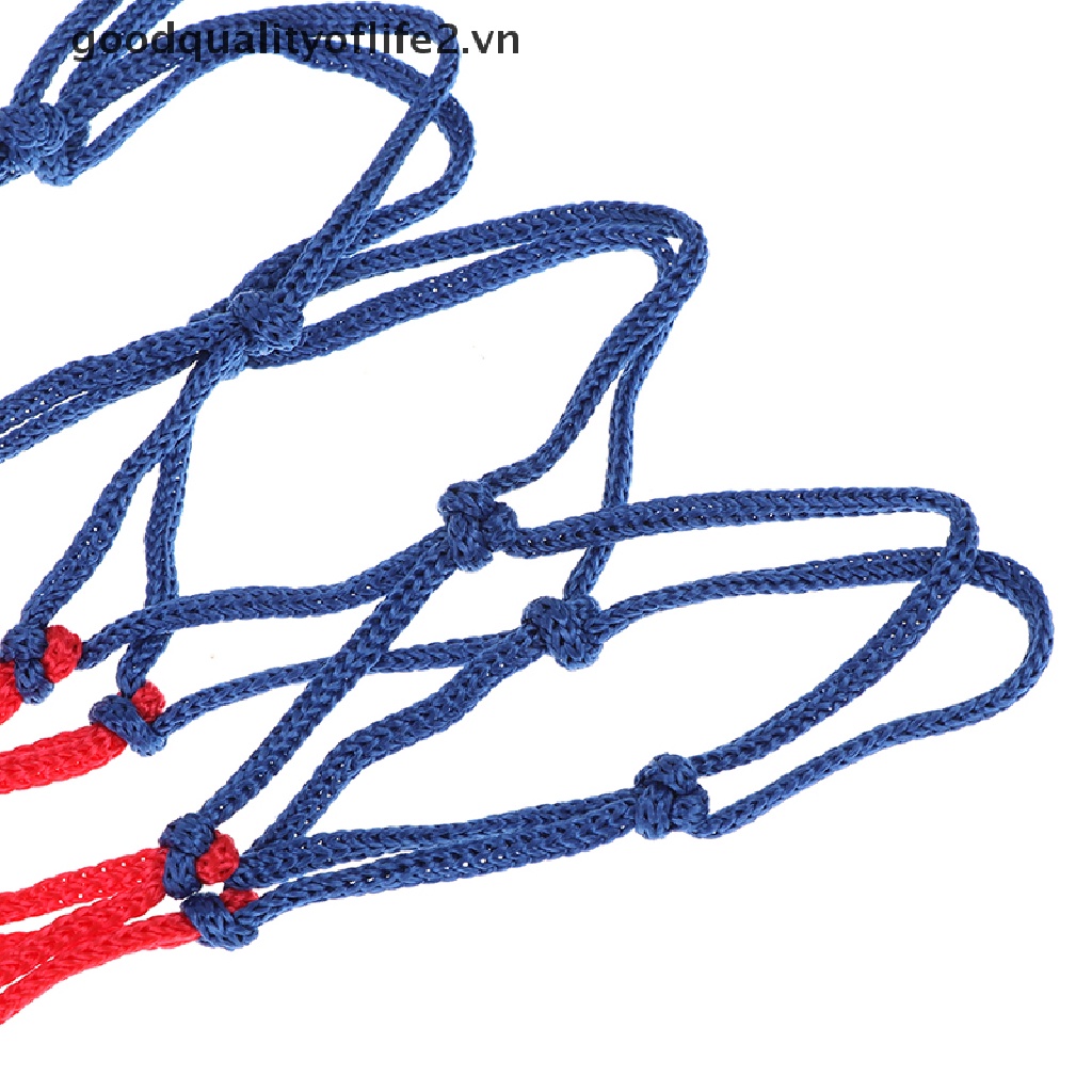 & Goodqualityoflife & Vòng Lưới Chơi Bóng Rổ Tiêu Chuẩn Bằng Nylon Có Vành Tiêu Chuẩn ~
