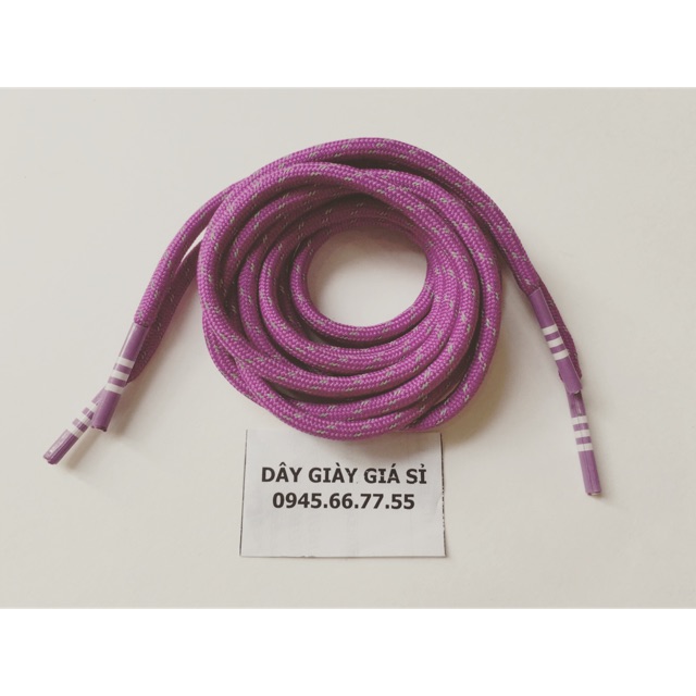Dây giày màu tím xám