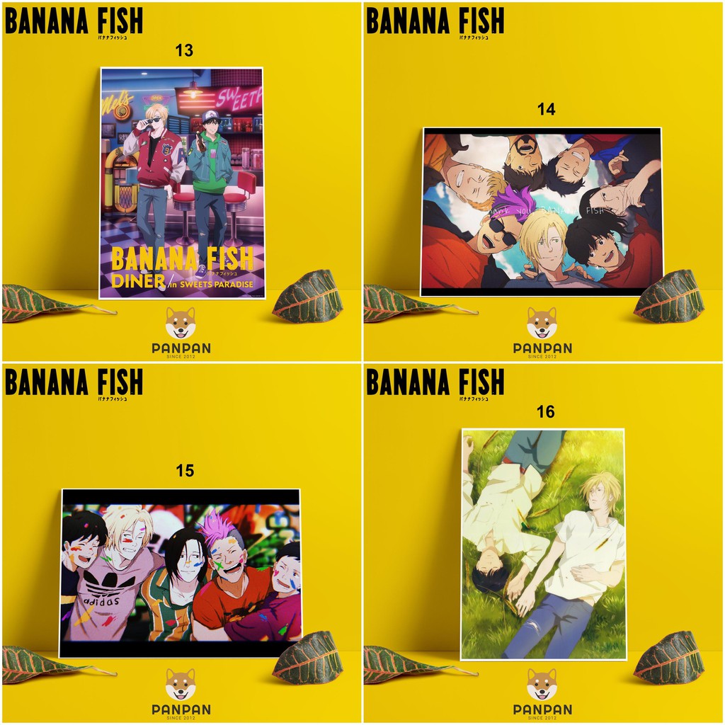 Postcard Cao Cấp - Poster Banana Fish (1)