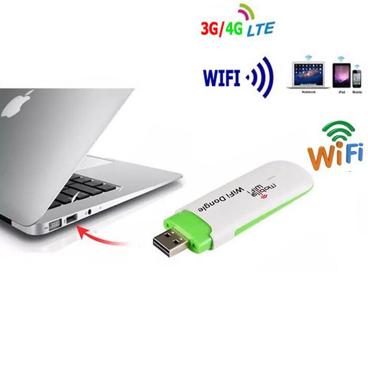 [HÀNG CHÍNH HÃNG GIÁ SIÊU RẺ] Usb Phát WifI HSPA Từ Sim 3G/4G Tốc Độ Cao - Dcom thế hệ mới