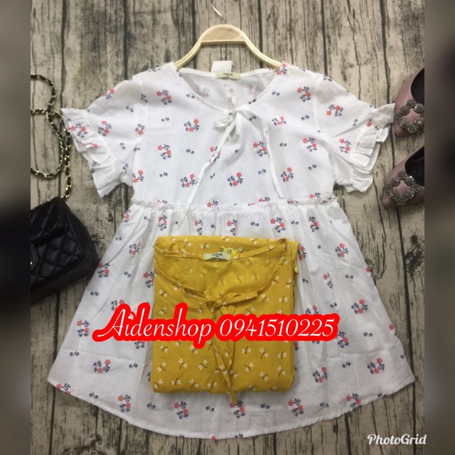 Áo bầu babydoll xinh đẹp