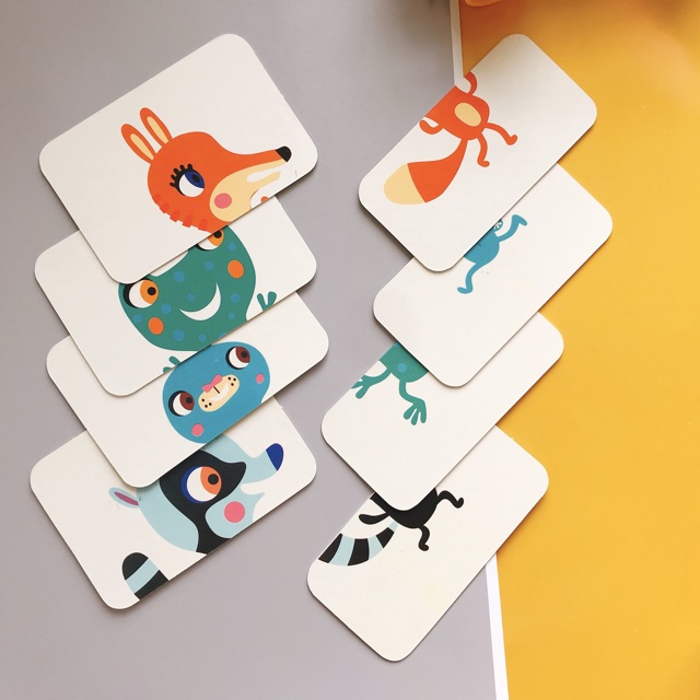 Flash card cho bé - Chủ đề Little Animals Forest giá 12.000/1 bộ