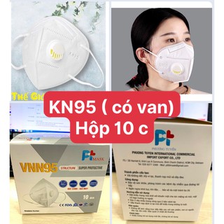 KHẨU TRANG KN95 (HỘP 20 CÁI) - CÓ VAN (HỘP 10 CÁI)