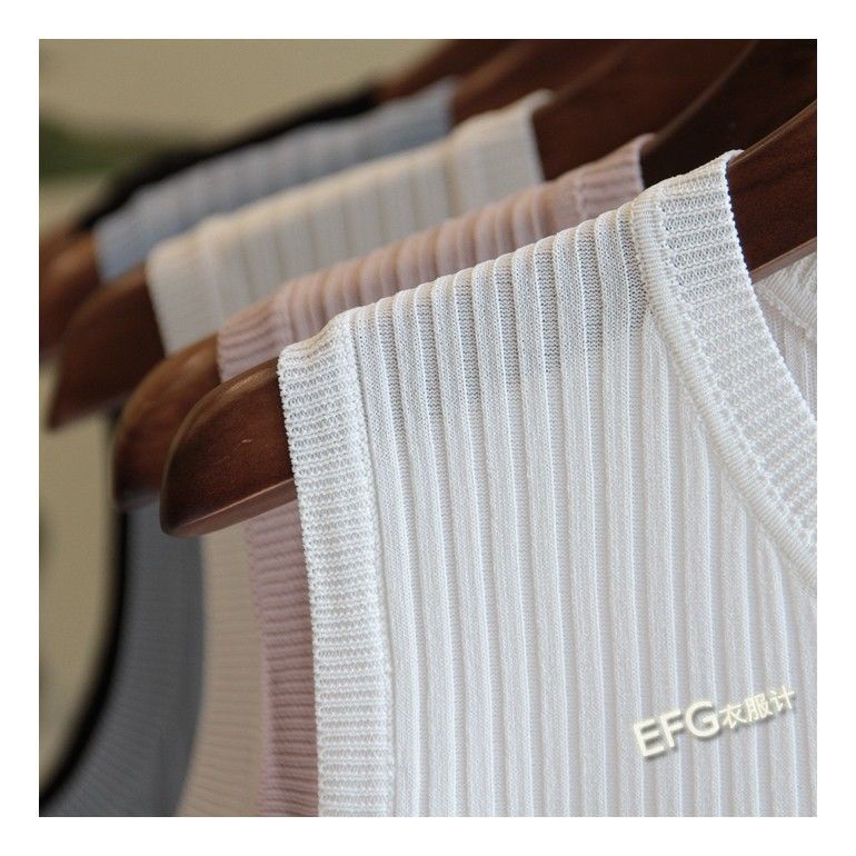 Áo Thun Lụa Lạnh Không Tay Dáng Rộng Thời Trang Xuân Hè Dành Cho Nữ Có 7 Kiểu Size S-2Xl