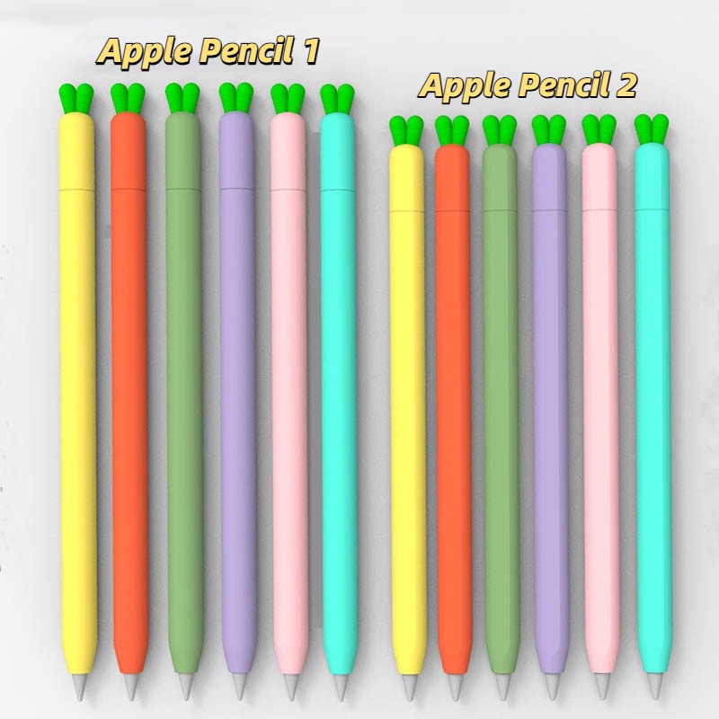 Vỏ silicon bảo vệ bút cảm ứng thích hợp cho Pencil 1 & 2