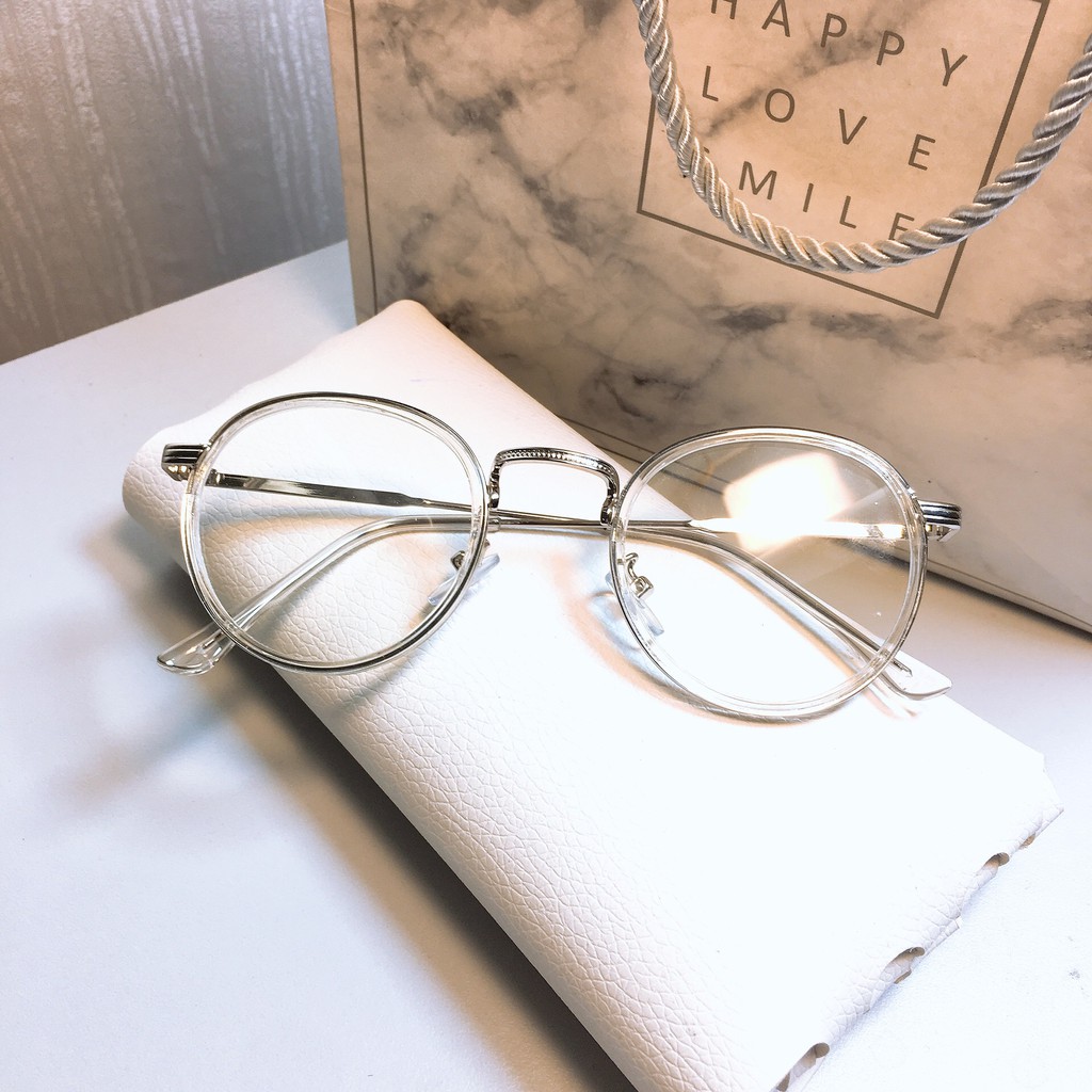 [Mã SKAMA07 giảm 8% đơn từ 250k] Gọng kính tròn 9300 nhận cắt cận viễn loạn | BigBuy360 - bigbuy360.vn