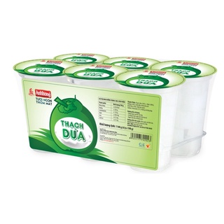 Thạch dừa ánh hồng ly 190gr