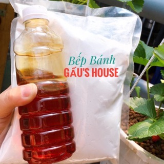 Combo bột bánh nướng trung thu trộn sẵn kèm nước đường