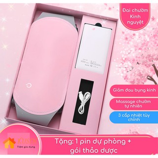 Đai chườm nóng thảo dược massage giảm đau bụng kinh cho phụ nữ ngày kinh nguyệt