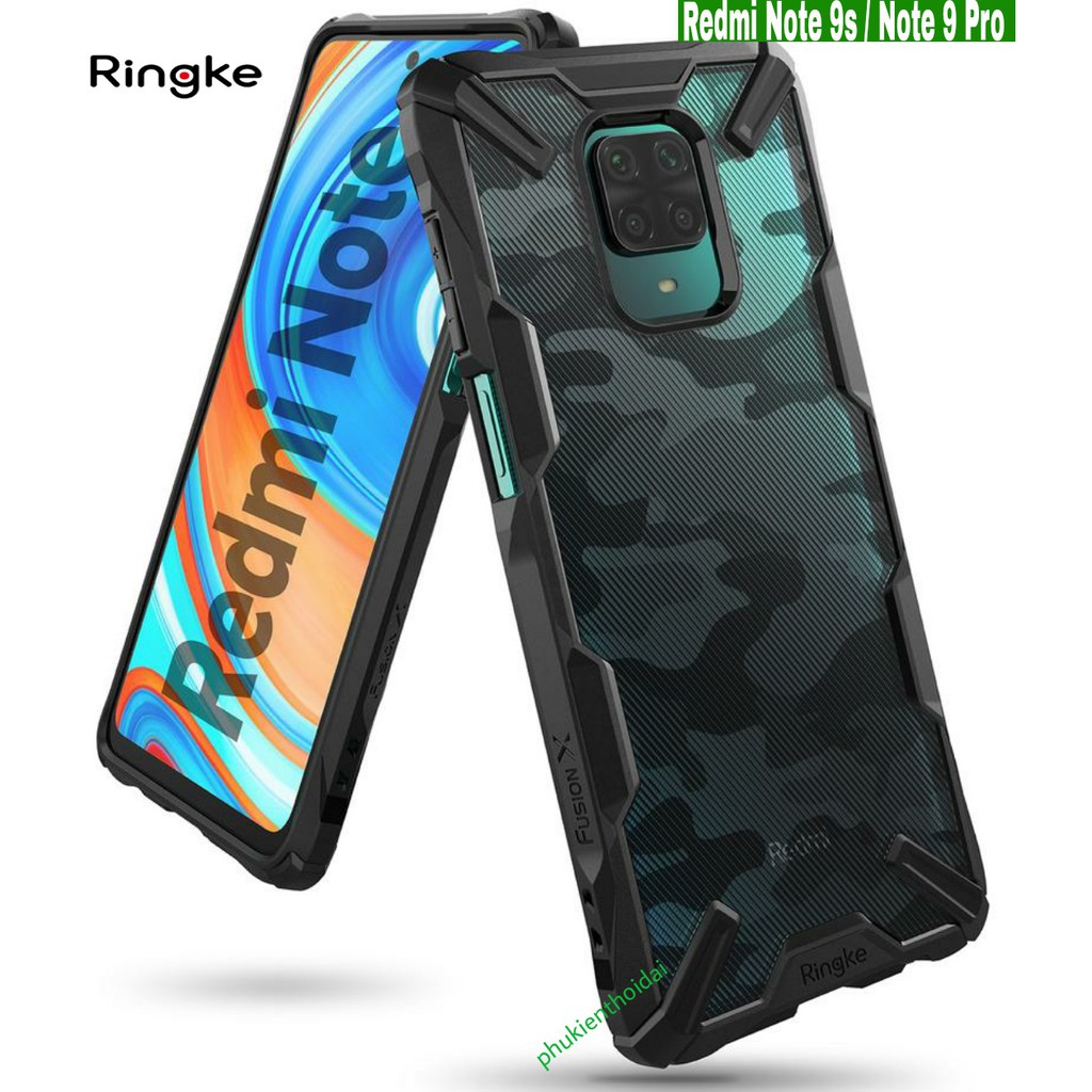 Ốp lưng Redmi Note 9s / Note 9 Pro / Note 10 Pro Ringke Fusion X chống sốc chống va đập mạnh ( check code ) 1