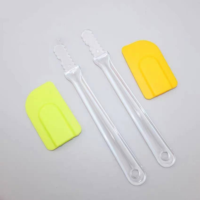 Muỗng Silicone Chịu Nhiệt Nhiều Màu Sắc Dùng Làm Bánh