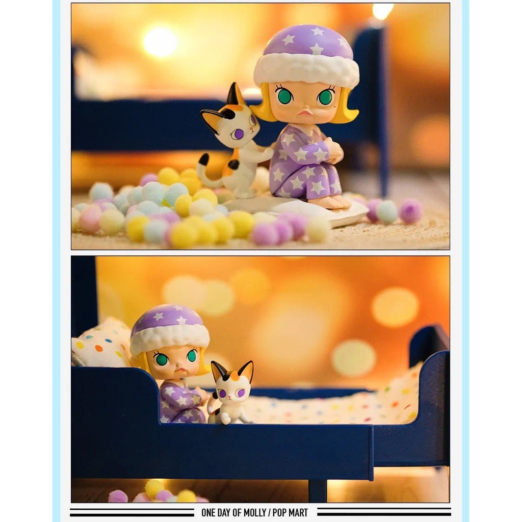 Mô Hình Búp Bê POPMART  Dễ Thương Dòng Ngày Của Molly