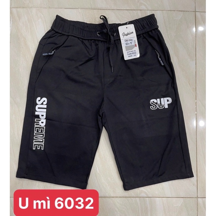 Quần short chất liệu u mì không bai nhão-xù lông