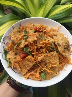 3 Hủ Cơm Cháy Lắc Khô Gà (Mỗi Hủ 300g)