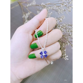 Dây chuyền bạc ta mặt cỏ 4 lá