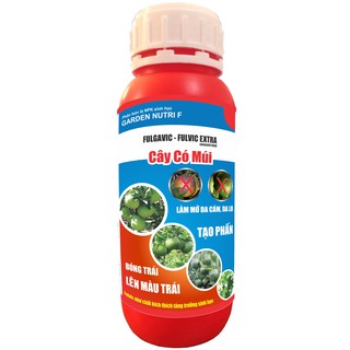 Phân bón đặc trị da cám, da lu, nám trái, ghẻ trái cho cây có múi - Chai 500ml