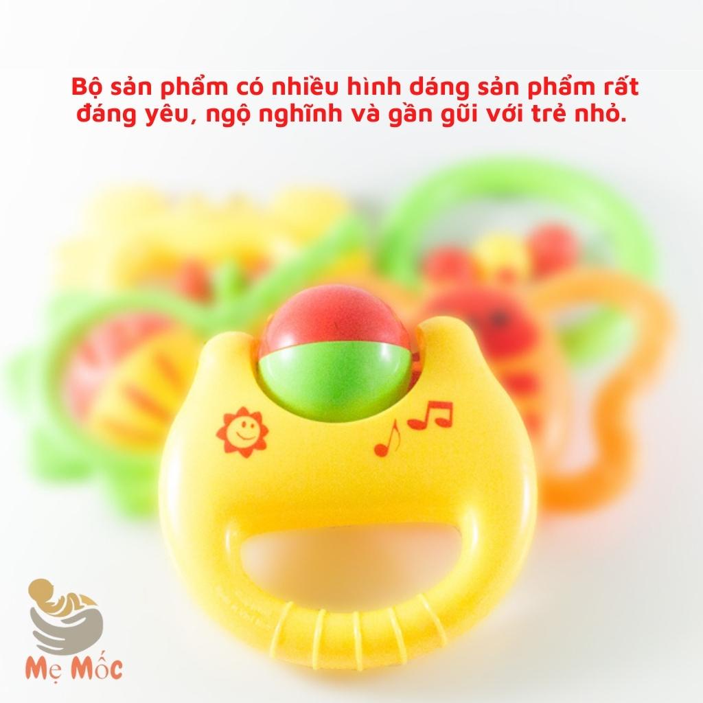 Đồ chơi Hộp 3 chiếc xúc xắc Antona Cho Bé Từ 3 Tháng Tuổi Shop Mẹ Mốc ,H3XX