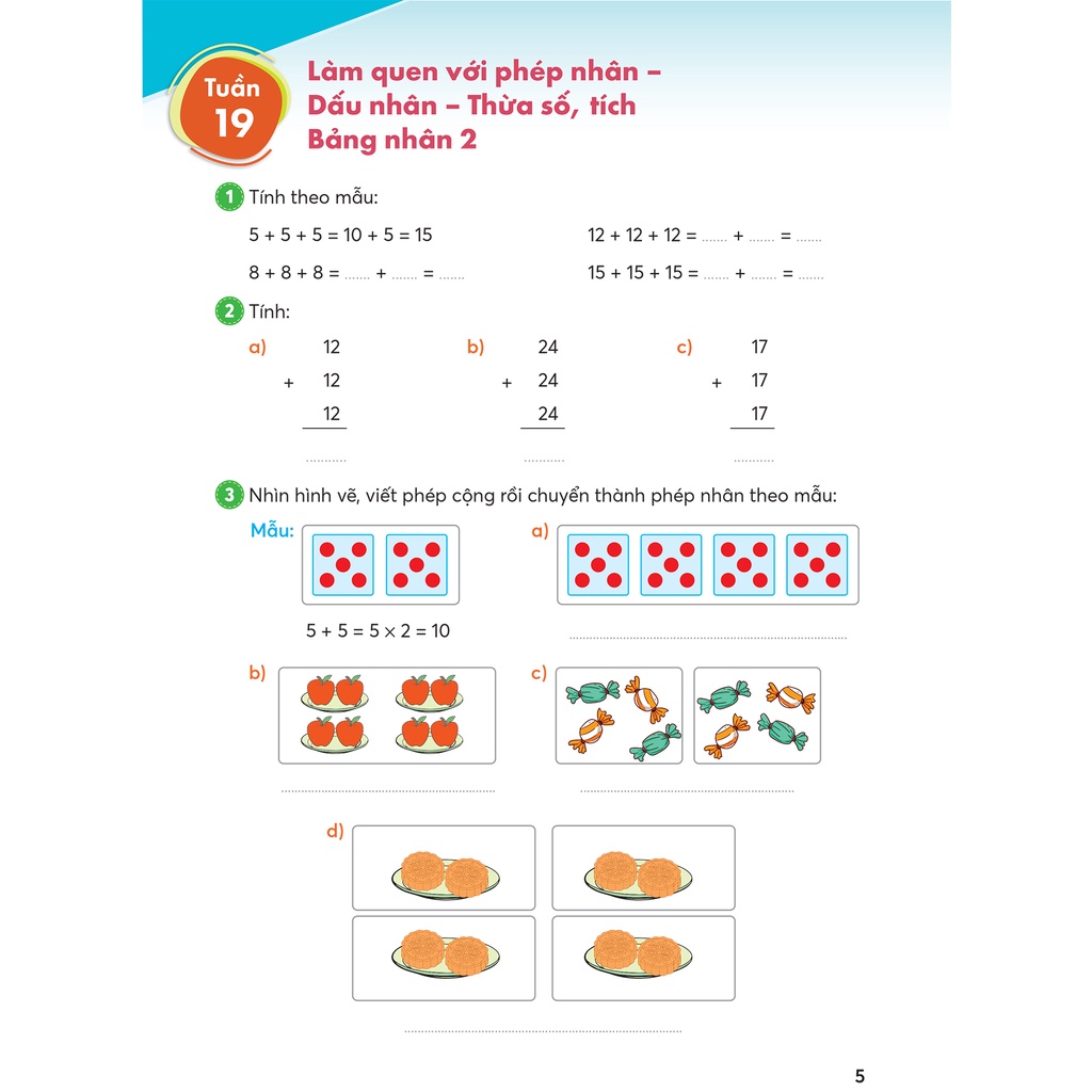 Sách Bài tập Toán 2 Phát triển năng lực Tập 2