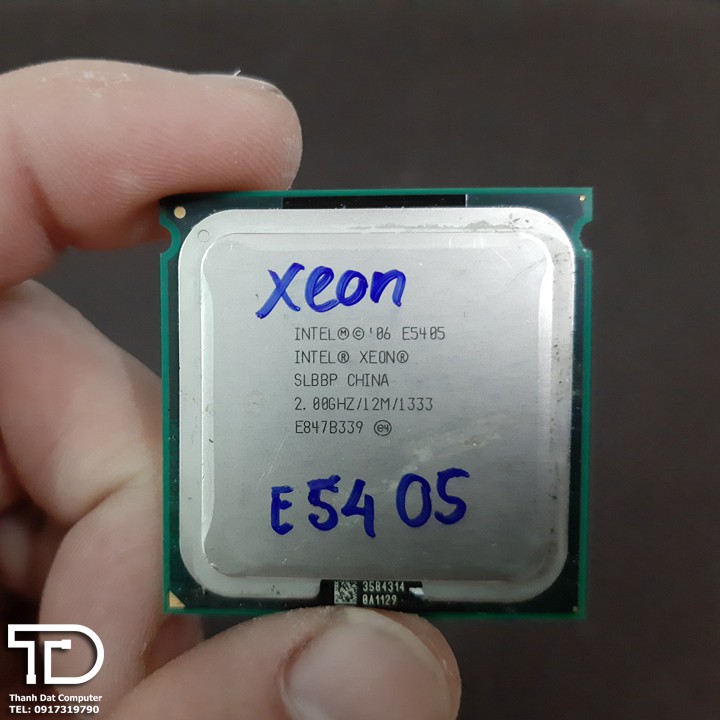Bộ vi xử lý Intel Xeon E5405 socket 771 đã mod lắp được dòng main G31/G41