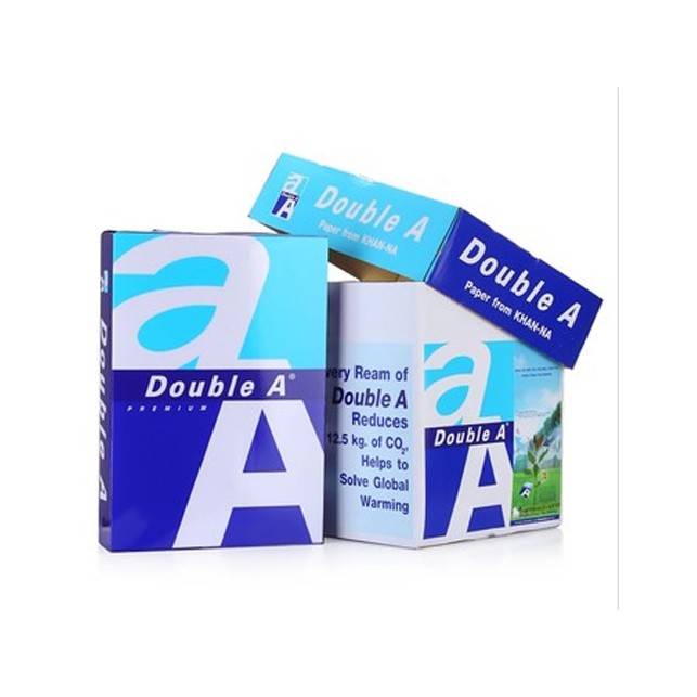 Giấy A5 DoubleA 70gsm 500 tờ giấy in cao cấp, trắng, đẹp thích hợp với tất cả các loại Máy in