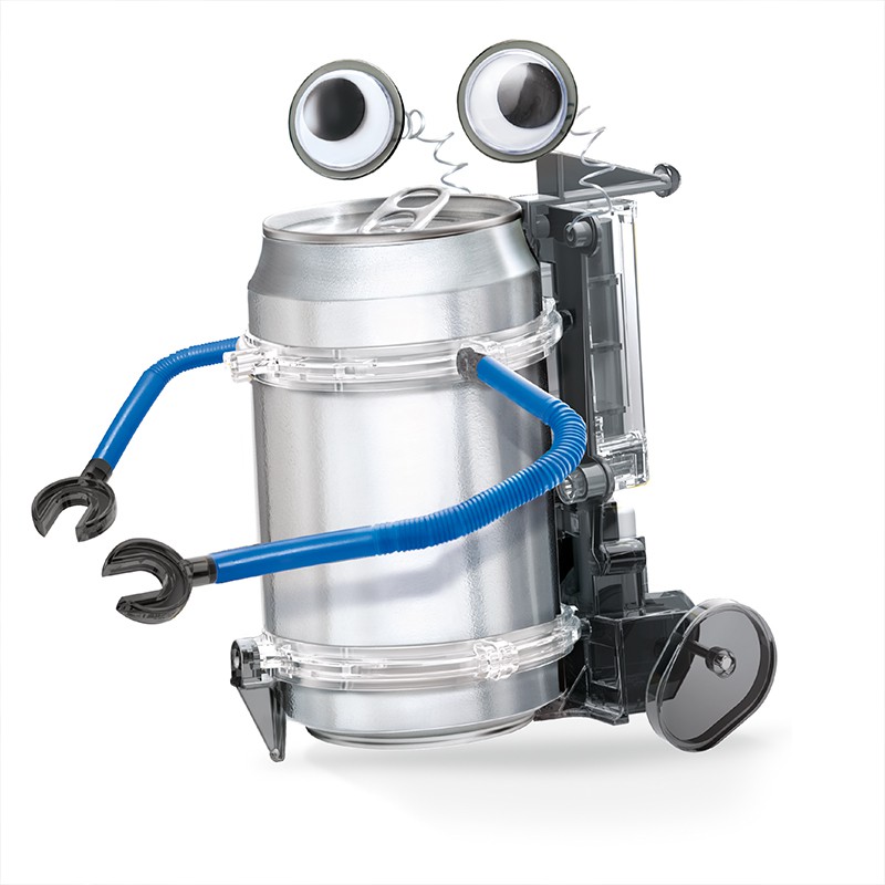 Bộ đồ chơi khoa học tự chế tạo robot tái chế Tin Can Robot – Explore&Find