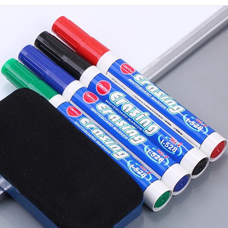 Bộ Bút Lông Trắng 4 Màu Sắc Có Thể Xóa Được Dành Cho Học Sinh/Văn Phòng/Học Sinh