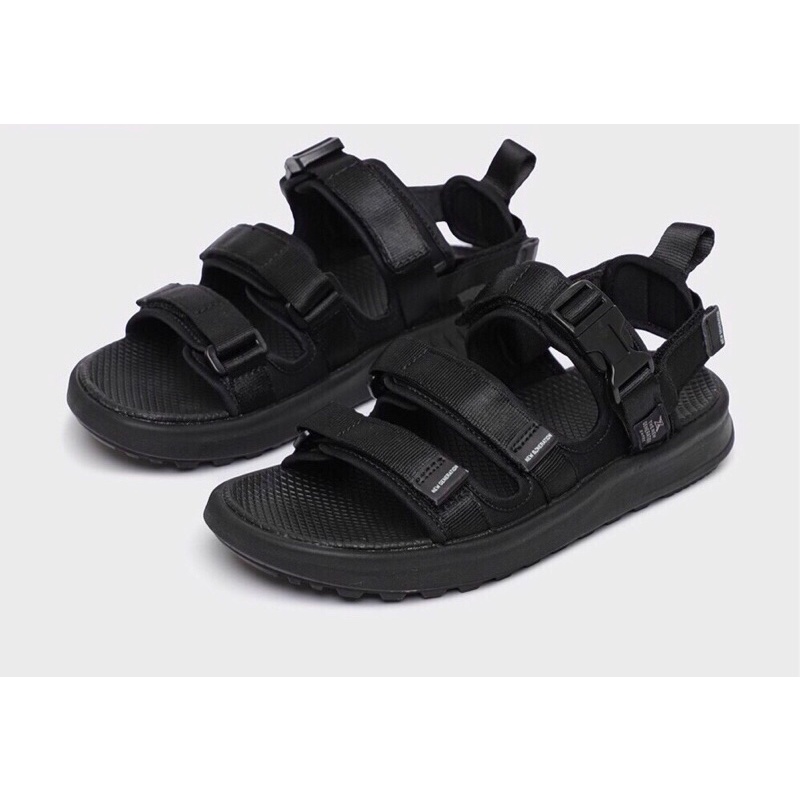 Giày sandal xăng đan quai hậu nam nữ Rova 3408 chính hãng 3 quai ngang