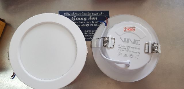 ĐÈN ÂM TRẦN ÁNH SÁNG TRUNG TÍNH VNE 9W PHI 90