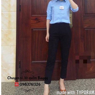 Quần Baggy công sở cao cấp