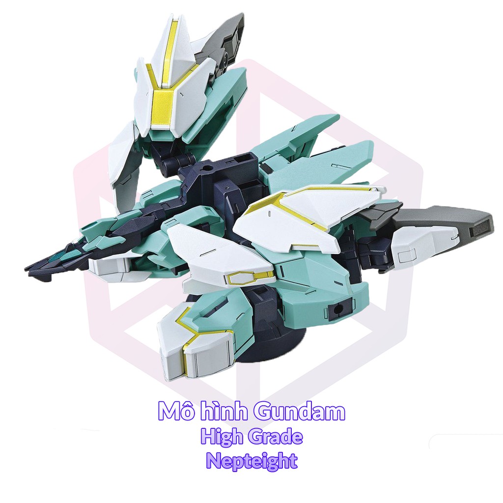 Mô hình Gundam HG 031A Nepteight Gundam + Support Weapons Unit 1/144 BDR [3GD]