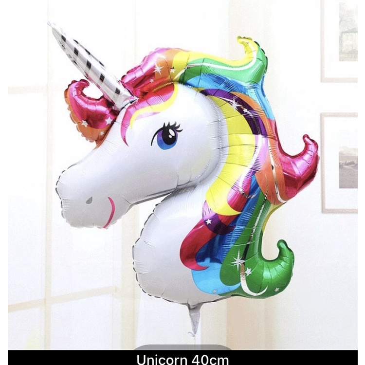 Bóng tráng nhôm Người nhện/ Unicorn/ Captain/ Doremon làm đồ chơi cho bé hoặc trang trí sinh nhật - Smart baby