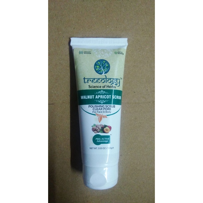 TREEOLOGY Kem tẩy tế bào chết chiết xuất quả mơ và óc chó | BigBuy360 - bigbuy360.vn